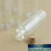 Mini bouteilles en verre d'emballage de stockage de 15 ml avec des pots d'artisanat de bricolage de liège minuscule cadeau de mariage transparent