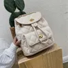 Moda swobodny mini diamentowy łańcuch sieciowy plecak Kobiety Multifunkcyjna Miękka skóra wysokiej jakości torba zakupowa Travel Daypack A1113244W