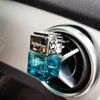 Fashion Car Air Freshener Car Perfume Clip Fragrance Empty Glass Bottle Auto Air Conditioner Vent Outlet Essential Oils Diffuser Ornaments