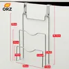 ORZ Gancio per porta dell'armadio Coperchio per pentola Coperchio Supporto per cremagliera Stufa Organizzatore Portaoggetti da cucina Scaffale Scaffale Accessori per la cucina T200506