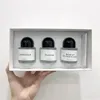 High-end Neutral Perfume Byredo Perfume Set 30ml*3pcs Super Cedar Blanche Rose Of No Mans Land EDP Fragrance Spray Parfum Cologne Gift Box