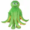2018 Hot sale Octopus Mascot Costume Holiday Party Dress Adult Free Shipping