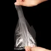 Тонкий (100шт / пакет, 0,4 г) PE полиэтиленовые одноразовые прозрачные перчатки пищевые пластиковые перчатки для пищевых сортов с утолщенными одноразовыми перчатками