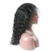 Water Wave 13x6 Parte profunda Peruana Remy Hair Preplucked Ocean Wave Human Human Human Wigs Lace Front Human Human Wigs