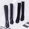 Aafashion Nieuwste Luxe Dames Designer Laarzen 100% Lederen Hoge Hakken Lente en Herfst Over de Knieboots Winter Damesschoenen