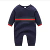 2021 nouvelle bonne qualité bébé garçons filles barboteuses infantile à manches longues combinaisons printemps automne enfant en bas âge Onesies coton nouveau-né vêtements