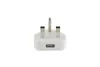 Storbritannien 3 Pin elden laddare adapterplugg 5V 1A UK USB väggadapter för Samsung Galaxy S6 S8 S10 Not 10 Tablet PC Universal God kvalitet