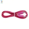 Venta al por mayor Nuevo precio de fábrica Nuevo 3,5 mm Jack Blink Blink Cable Auxiliar Audio Macho a Cables Aux masculinos Buena audio 100pcs / Lot