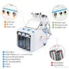 6 em 1 Hydra Facial Machine RF RJ Rejuvenescimento Microdermoabrasão Hydro Dermaabrasão Remoção Hydrafacial Spa Beauty Equipamento