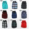 Huisdieren T-shirts Kerstmis Plaid Dog Kleding Warm Polar Fleece Puppy Shirts Kleine Hond Kleding Herfst Winter Huisdier Apparel XS-3XL BH4426 TQQ