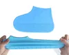 Raincoat Shoes Cover Silicone Gel Waterproof Rain Shoes Covers Reusable Rubber Elasticity Overshoes Non-slip Unisex Wear-Resistant Recyclable