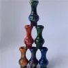 Topkwaliteit 510 528 Drip Tips SS Rainbow Lange Kalebas Slangenhuid Hars Tip Mondstuk Fabrieksprijs