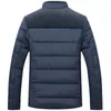 Vinter Hooded Jackor Coats Tjock Parka Vindskyddad Varm Bomull Coat Windbreak Male Outwear Plus Storlek 4XL