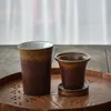 LUWU Keramik-Teebecher mit Filtern, chinesische Kaffeetasse, Trinkgeschirr, 240 ml, LJ200821