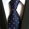 Bow Ties Factory Men Fashion Silk Plaid Gravatas Office Dot Stripe Neck Fred22