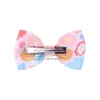 Meninas meninas barrettes grostagrain fita law hairpins crianças de cabelo infantil grade clipes de cabelo floral acessórios Solid Cores Clipper K1755147