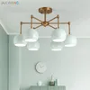 Plafonniers JW nordique moderne minimaliste créatif Macarons lampe circulaire lumière LED pour salon chambre café éclairage à la maison