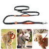 Stretch Dog Leases Reflektera ljus Rinnande midjebälte multifunktion Walk the Dog Leases Chain Pet Dog Supplies