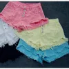 Jeans da moda-fossa- jeans jeans New 2020 Summer Ladies Tassel Hole High Cídhar Sexy Mini shorts para mulher branca preta azul rosa