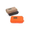 50pcs 135*80*40mm Portable Outdoor Waterproof Shockproof EDC Survival Tools Stash Box Seal Storage Box with Sponge Mat