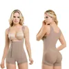 6XL Plus La Taille Latex Femmes Body Shapers Post Liposuccion Ceinture Clip Et Zip Body Gilet Taille Shaper Shapewear Haute Qualité 201222