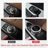 Multimedia Кнопки Idrive Car Cover M Emblem Stickers для BMW E46 E39 E90 E36 F30 F10 X5 E35 E34 E30 F20 E92 E60 M52575