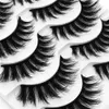 Mink Hair 3D Eyelashes Natural Long Thick Wholesale