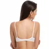 WingsLove Reggiseno sexy in pizzo da 1/2 tazza da donna Soft Mesh con ferretto sfoderato Demi Lingerie See Through Bralette 201202