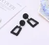 Grote vintage oorbellen studs oorbellen voor vrouwen kleur gouden geometrische verklaring oorbellen metalen earing hangende trend sieraden