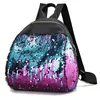 Многофункциональная мочилас Европейская американская модная сумка красочные блестки с однорубежной диагональной женской сумочка рюкзак