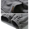 Men's Pants Casual Men Harem Elastic Waist Autumn Winter Trendy Fleece Sweatpants Warm Loose Comfort Male Jogging Sport Trousers