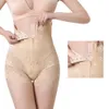 Women High Waist Trainer Body Zip Shaper Panties Tummy Belly Control Slimming Control Shapewear Girdle Underwear Waist Trainer T200707
