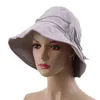 New Cotton Beach Bow Hats For Women Hat Female Lady Bucket Hat Summer Woman Anti-Uv Panama Summer Sun Cap Viseira G220301