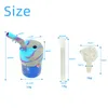 Multifunctional new design colorful manufacturer China custom logo tobacco silicone water hand weeding pipe bong bowl glass for smoking kit