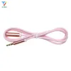 3.5mm Warkocz Frosted Aux Kable Headphone Rozszerzenie Kabel Jack Male do Kobiet dla Komputer Extender Cord Kable audio 50 sztuk / partia