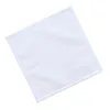 Sublimatie leeg vierkant washandje 30 * 30 cm DIY Washing Handdoek Bad Haar Home Hotel Facecloth witte doek 6 8YP G2