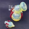 Glass Bong Water Pipe Dab Rig Dragon Shape Hookah 10mm Dewar Joint Bubbler Percoloater Accessories Craftbong