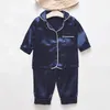 Girls Pajamas Set Kids Sleepwear Outfits Summer Autumn Toddler Girls Long Sleeve Pijamas For Boys Pajamas Suit Children Clothing LJ201216