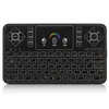 Q9 2.4GHz teclado sem fio RGB ROB Backlit Touchpad para Android / Google Smart TV Air Mouse Mini Teclado vs I8