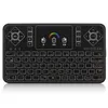 Q9 2.4GHz teclado sem fio RGB ROB Backlit Touchpad para Android / Google Smart TV Air Mouse Mini Teclado vs I8