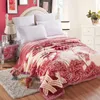 VESCOVO queen size Flannel Fleece Throw Blanket Soft Cashmere Blanket king size Warm quilt Bedspread 220x240 201113