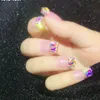 Nail Art Cristal Strass Brillant Coloré 3D Plateau en verre Gems AB Strass Diy Nail Art Décorations avec boîte