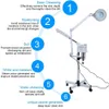 3 in1 UV Ozon Mist Facial Steamer LED Lamp Personal Home Salon Spa Huidreiniging Professionele Hot Cool Cold Face Steamer