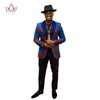 2019 Primavera Blazer Uomo Blazer Costume Homme Africa Bazin Riche 6XL Abbigliamento uomo Abiti Formales Spedizione gratuita 6xl BRW WYN2021