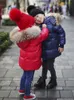 Filles hiver 2020 nouvelle doudoune pour enfants doudoune pour garçons moyens et petits enfants loisirs filles moyen et long ensemble de manteau lourd
