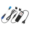 9W lumière UV submersible pour aquarium lampe germicide lampe UV eau propre algues vertes bactéries claires étanche pour aquarium aquarium