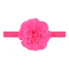 Baby Girls Headbands Chiffon Children Elastic Hair Accessories Kids Headwear Head Piece Infant Toddler Hairbands Handmade Lily Flower KHA352