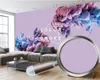 3d Mural Wallpaper Color Ribbon Graceful Wallpaper Premium Atmospheric Interior Decoration 3d Modern Wallpaper