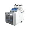 다기능 6 in 1 hydro microdermabrasion 얼굴 껍질 깨끗한 스킨 케어 페이셜 클리닝 히드라 물 산소 제트 껍질 기계 가정용