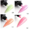 15ml Luminous ongles UV Gel 15 ml d'extension rapide Glow dans le gel acrylique noir Polonais manucure français prolongé